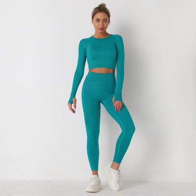 Long Sleeve Long Pants Yoga Suit