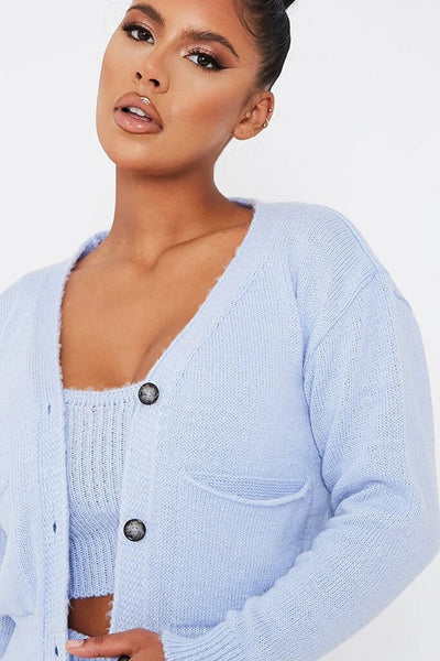 Sexy Crop Shorts Set