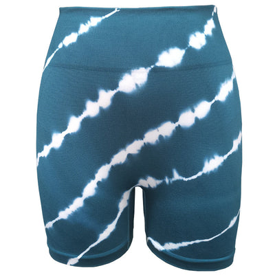 Seamless Tie-dye Yoga Pants Women's Summer High Waist Leggings