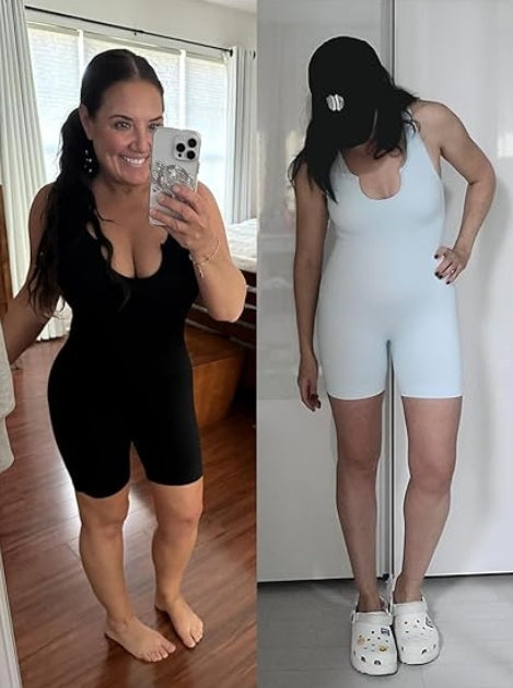 Fisoew Womens One Piece Jumpsuits Racer