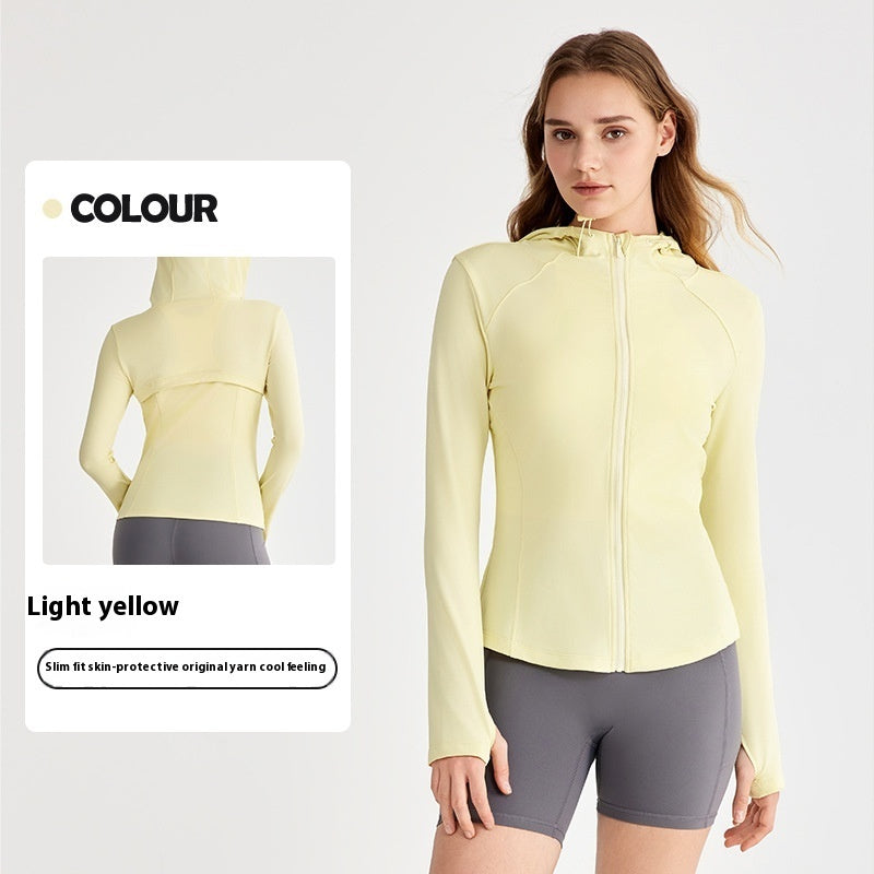 Slim-fit Sun Protection Clothing Women's UV Protection Hooded Sun Protection