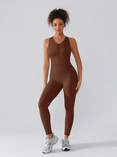 Racerback 2-in-1 Shaping Sport Jumpsuit