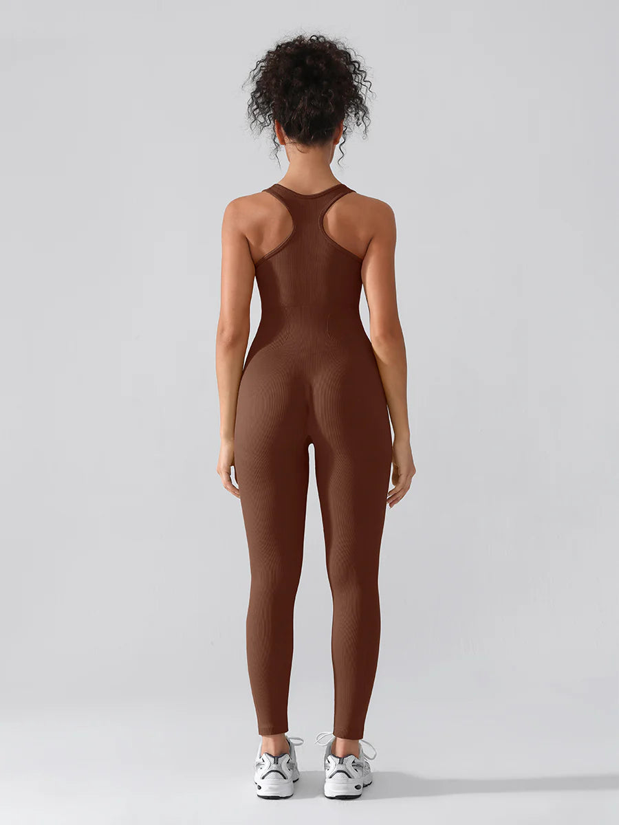 Racerback 2-in-1 Shaping Sport Jumpsuit