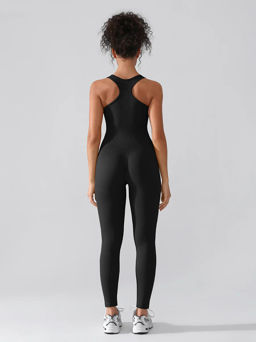 Racerback 2-in-1 Shaping Sport Jumpsuit