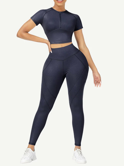 Short Sleeve Compression Workout Set