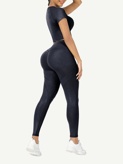 Short Sleeve Compression Workout Set