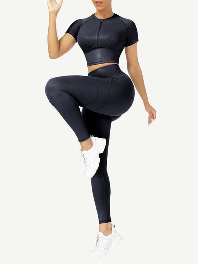 Short Sleeve Compression Workout Set