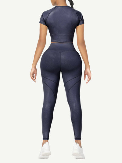 Short Sleeve Compression Workout Set