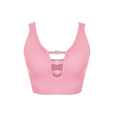 Women's Underwear Sports Comfortable Breathable Top Support Hollow Bra